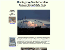 Tablet Screenshot of hemingwaysouthcarolina.com